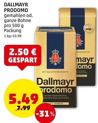 PENNY Dallmayr Prodomo 500 g Angebot