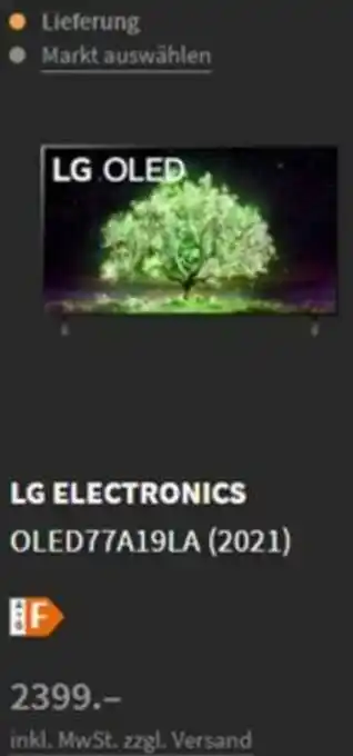Media Markt LG Electronics OLED77A19LA (2021) Angebot