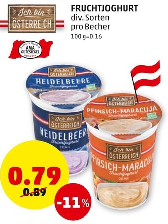PENNY Fruchtjoghurt Angebot