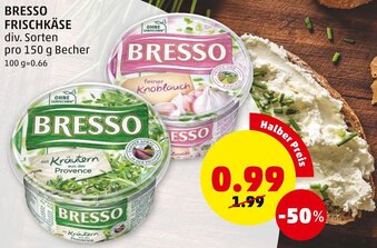 PENNY Bresso Frischkäse 150 g Angebot