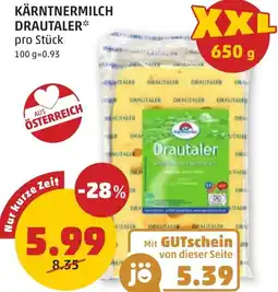 PENNY KÄRNTNERMILCH DRAUTALER Angebot