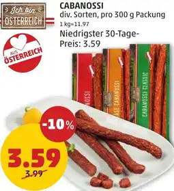 PENNY CABANOSSI Angebot