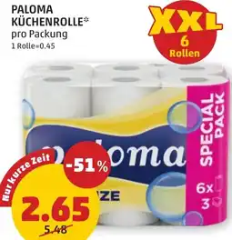 PENNY PALOMA KÜCHENROLLE Angebot