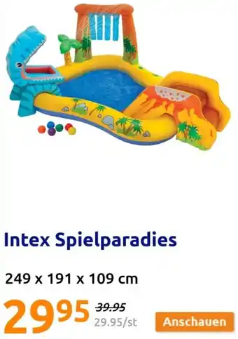 Action Intex Spielparadies Angebot