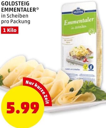PENNY Goldsteig Emmentaler 1 Kilo Angebot