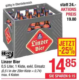 Maximarkt Linzer Bier 0.5 Liter Angebot