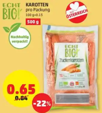 PENNY Karotten 500g Angebot