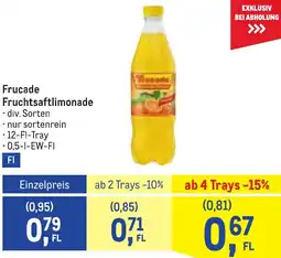 Metro Frucade Fruchtsaftlimonade Angebot