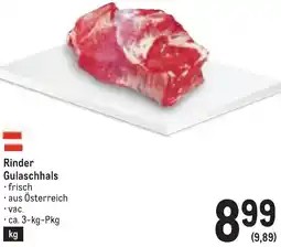 Metro Rinder Gulaschhals Angebot