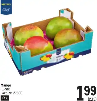 Metro Mango Angebot