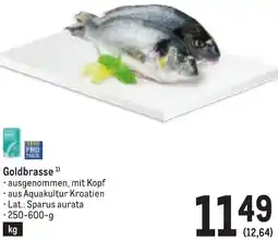 Metro Goldbrasse Angebot