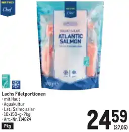 Metro Lachs Filetportionen Angebot