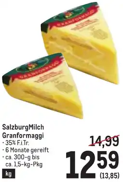 Metro Salzburg Milch Granformaggi Angebot