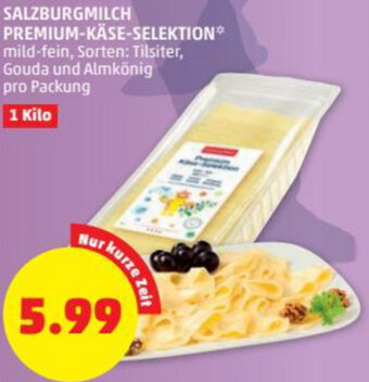 PENNY Salzburgmilch Premium-Käse-Selektion 1 Kilo Angebot