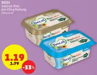 PENNY Becel 250g Angebot