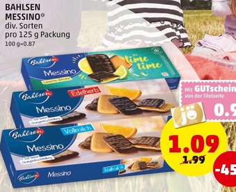 PENNY Bahlsen Messino 125 g Angebot