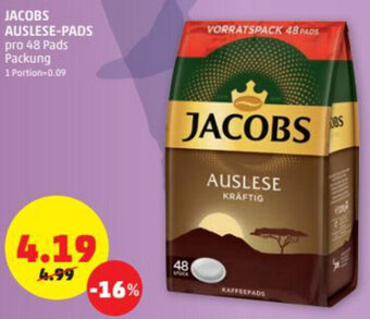 PENNY Jacobs Auslese-Pads Angebot