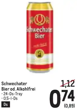 Metro Schwechater Bier od. Alkohlfrei Angebot