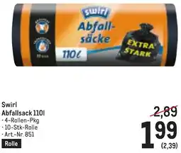 Metro Swirl Abfallsack Angebot