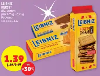 PENNY Leibniz Kekse 125-230g Angebot