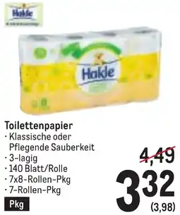 Metro Toilettenpapier Angebot