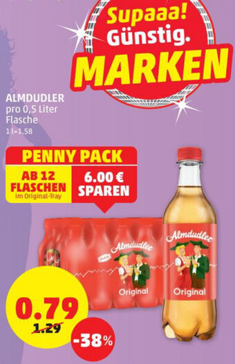 PENNY Almdudler 0,5 Liter Angebot