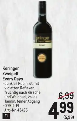 Metro Keringer Zweigelt Every Days Angebot