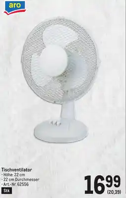 Metro Tischventilator Angebot