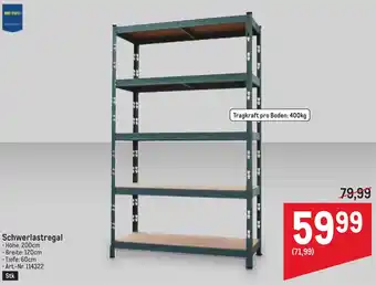 Metro Schwerlastregal Angebot