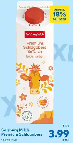 T&G Salzburg Milch Premium Schlagobers Angebot