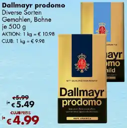 Travel FREE Dallmayr prodomo 500g Angebot