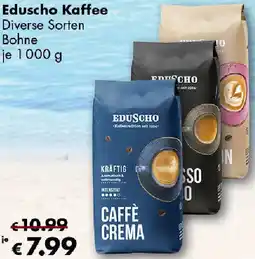 Travel FREE Eduscho Kaffee 1000 g Angebot