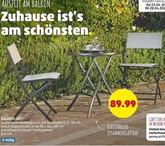 PENNY Balkon Set 3 Teilig Angebot