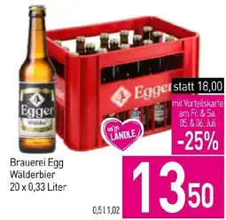 Sutterlüty Brauerei Egg Wälderbier Angebot