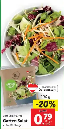 Lidl Garten Salat 200g Angebot