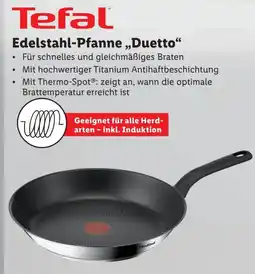 Lidl Edelstahl-Pfanne Duetto 28cm Angebot