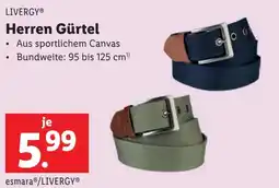 Lidl Herren Gürtel Angebot