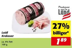 Nah&Frisch Loidl Krakauer 100g Angebot
