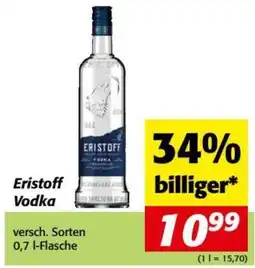 Nah&Frisch Eristoff Vodka Angebot