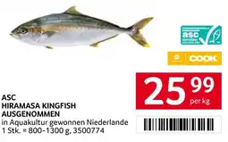 Transgourmet ASC HIRAMASA KINGFISH AUSGENOMMEN Angebot