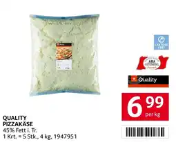 Transgourmet QUALITY PIZZAKÄSE Angebot