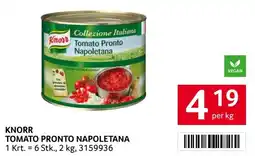 Transgourmet KNORR TOMATO PRONTO NAPOLETANA Angebot