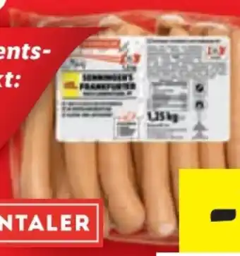 Lidl Frankfurter Angebot