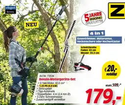 Zgonc Benzin Motorgeräte Set Angebot