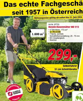 Zgonc Benzin Rasenmäher MD 512 Angebot