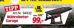 Zgonc Mähroboter Garage Angebot