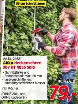 Zgonc Akku-Heckenschere 36V HT 4055 Solo Angebot