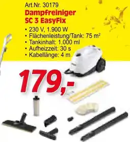 Zgonc Dampfreiniger SC 3 EasyFix Angebot