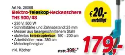 Zgonc Elektro-Teleskop Heckenschere THS 500/48 Angebot
