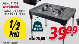 Zgonc Werkbank Angebot